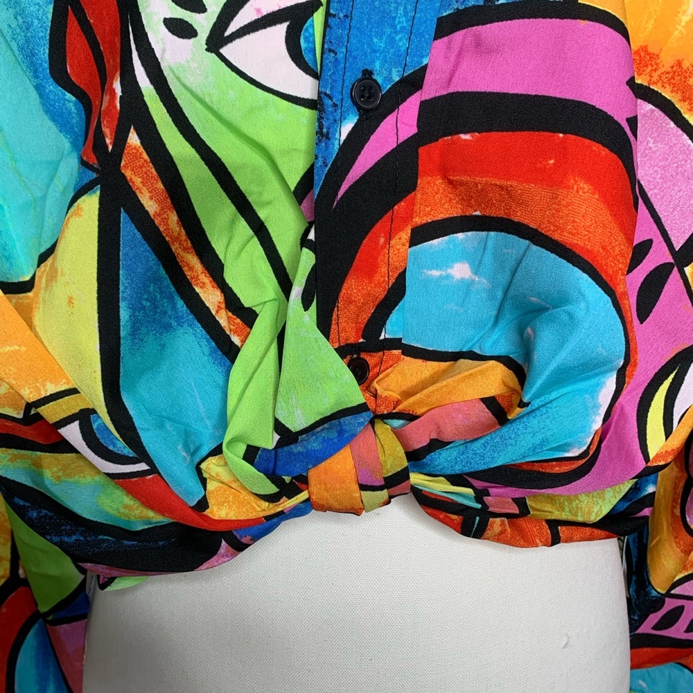 πππ§Ώ Abstract Eye Blouse π§Ώππ - Picture 6 of 7